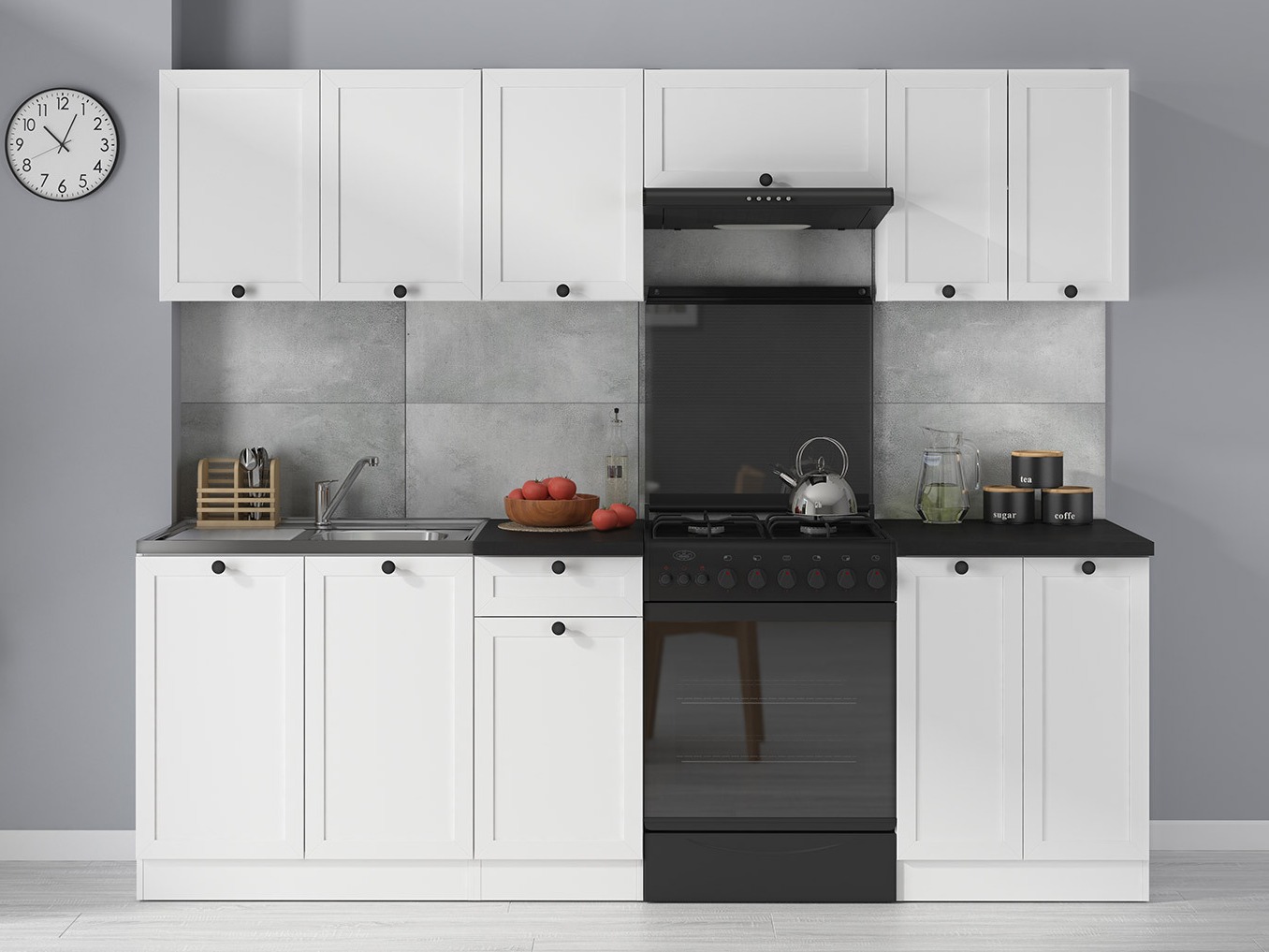 Keuken collectie Classic White Oak