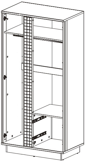Kledingkast Dunvelo 107