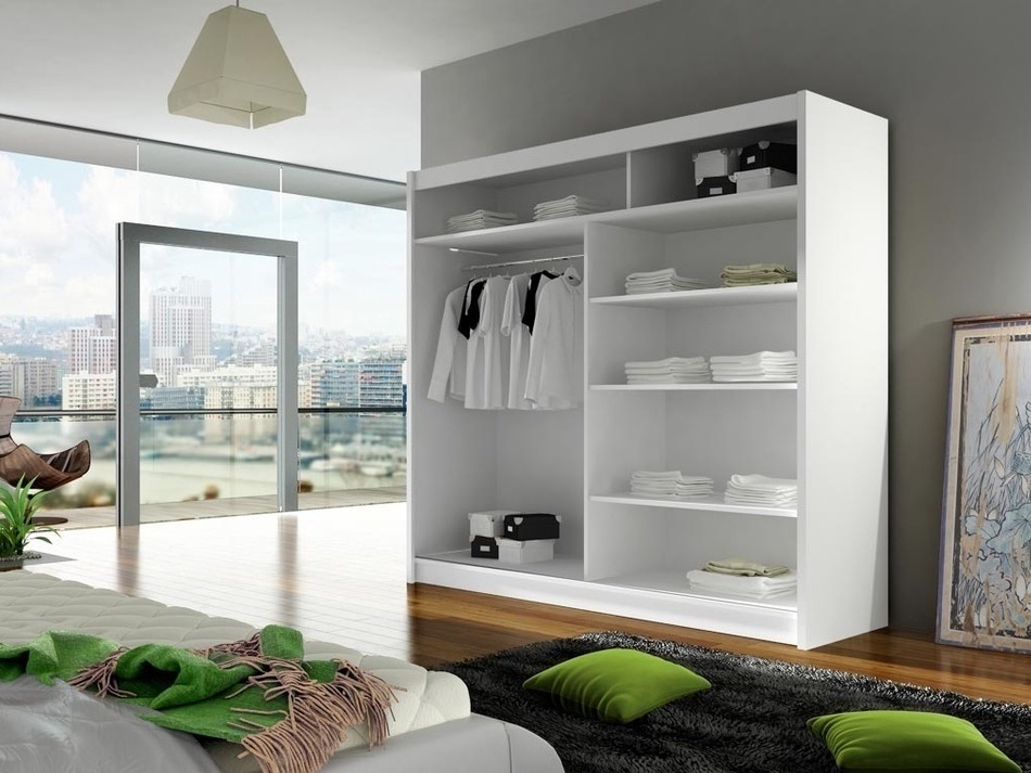 Kledingkast Closico Pallor I (Wit)
