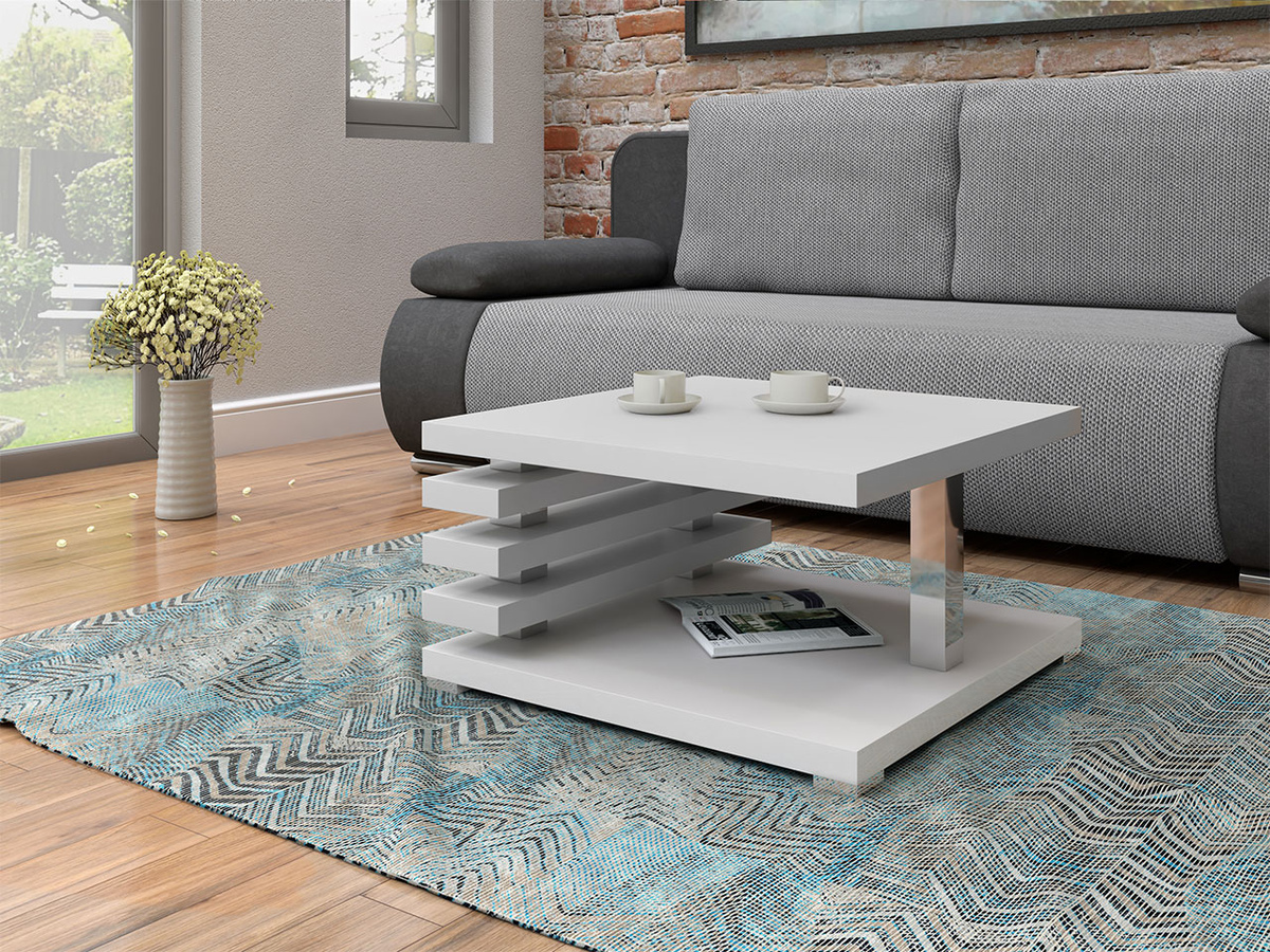 Salontafel Goodyear 122 (Mat wit)