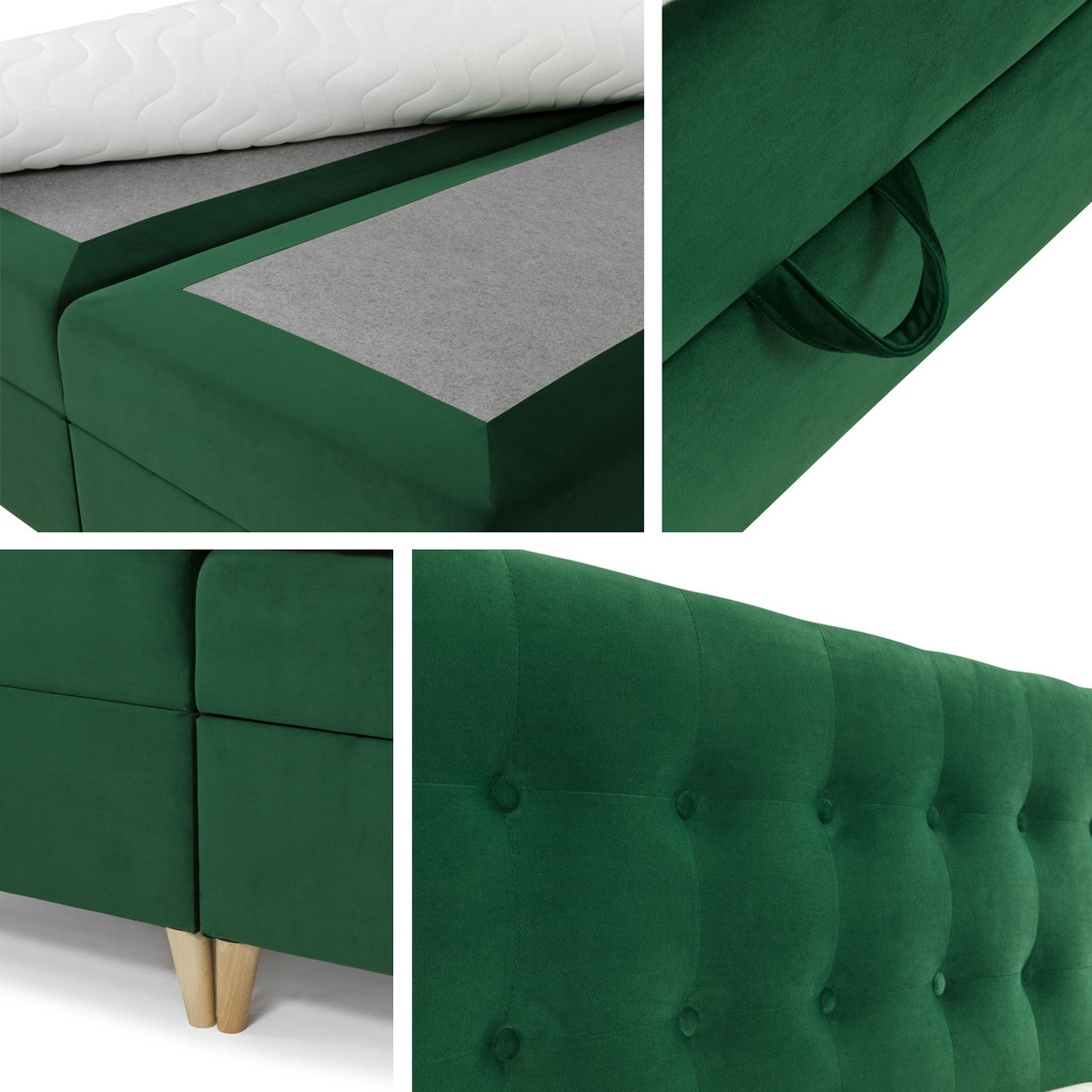 Boxspring Caseus (Magic Velvet 2201)