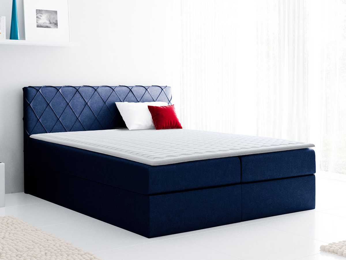 Boxspring Baltimore 127 (Velluto 11)