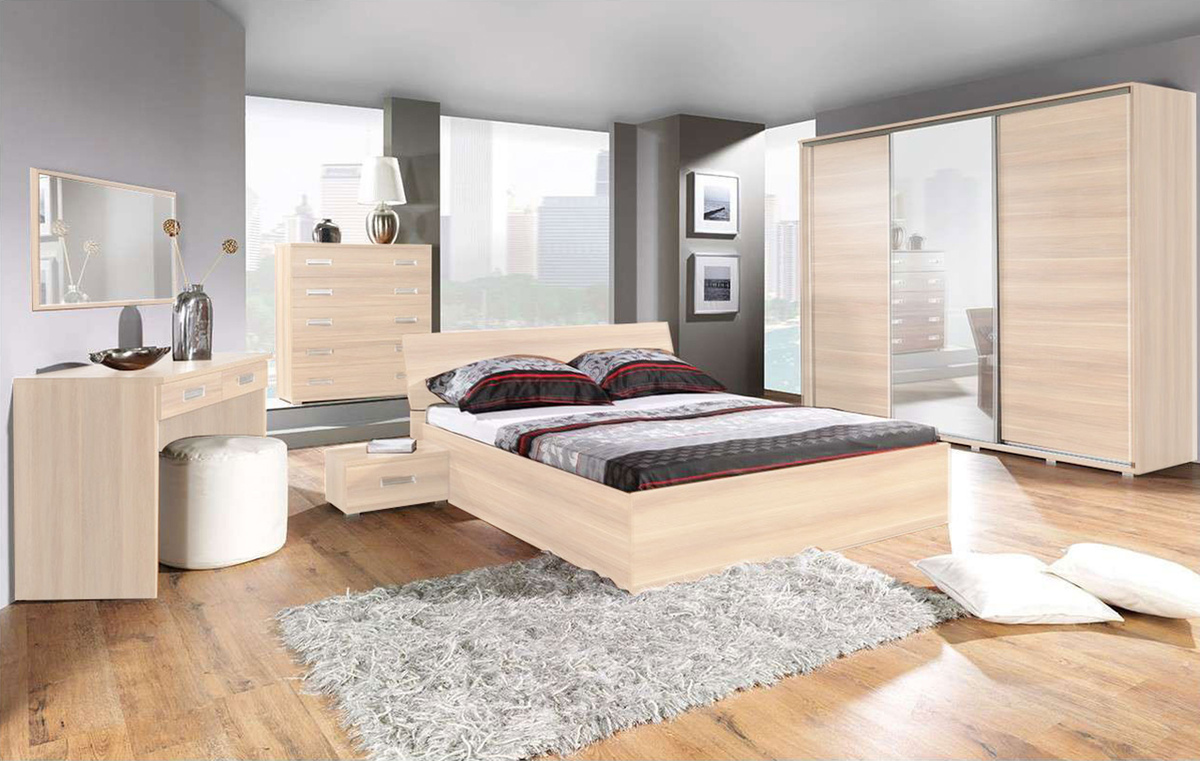 Slaapkamer set Elicavo 106 (Sonoma eik)