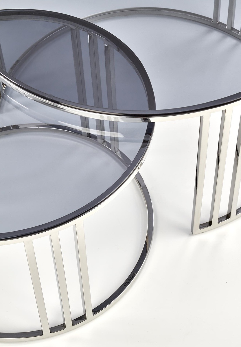 Salontafel set Houston 1503 (Zilver)