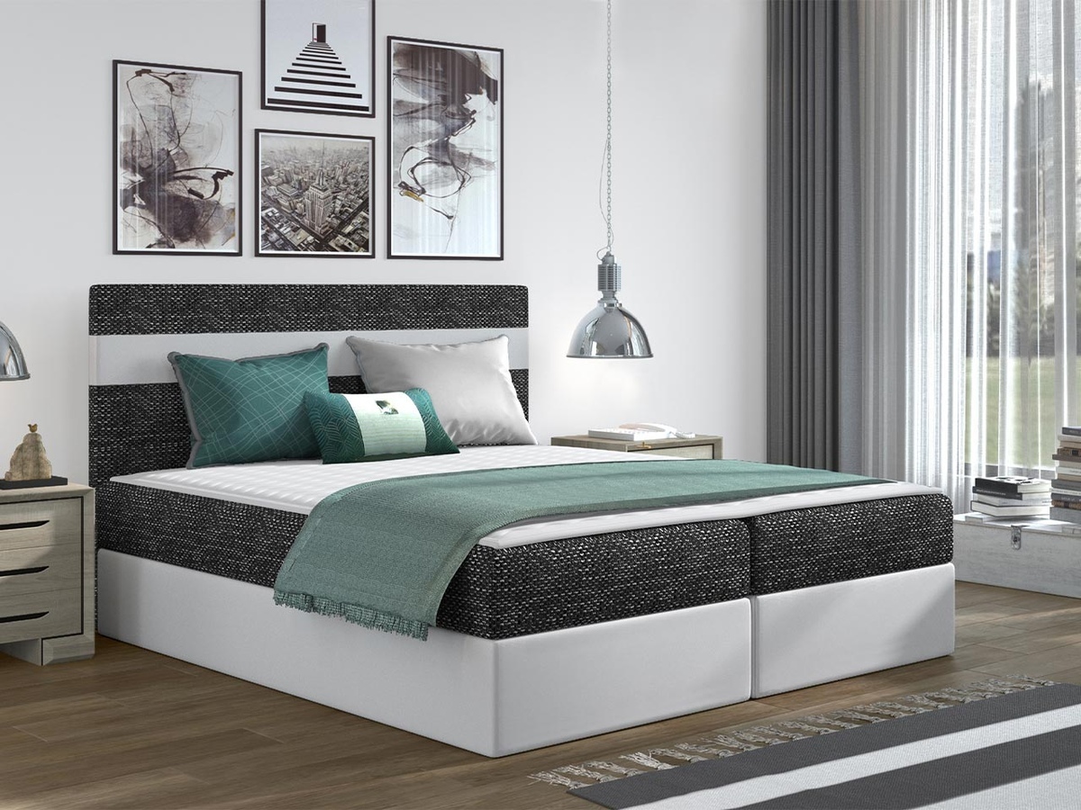 Boxspring Memphis 101 (Lawa 06 + Soft 017)
