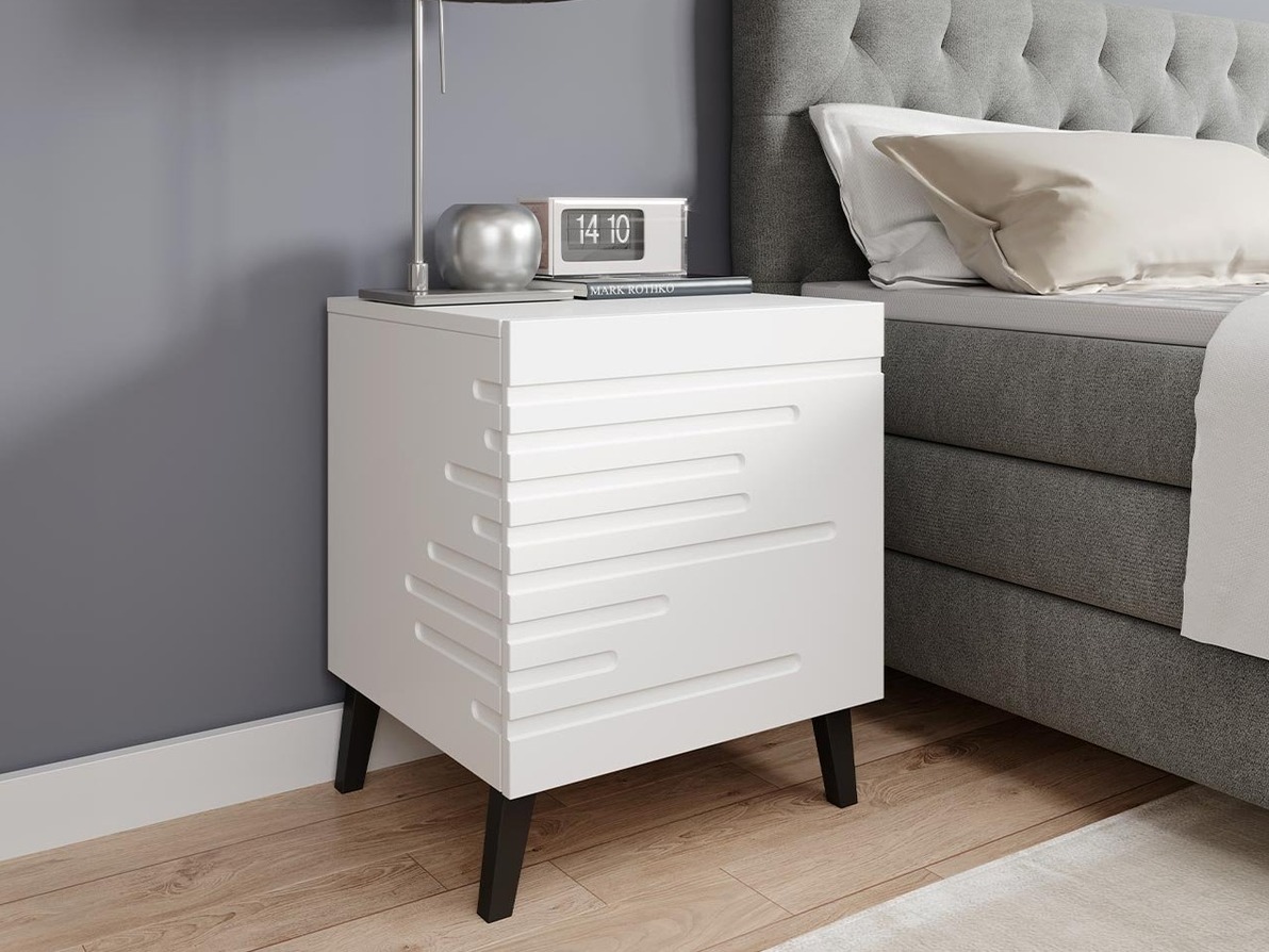Een set nachtkastjes Charlotte 141 (Wit)