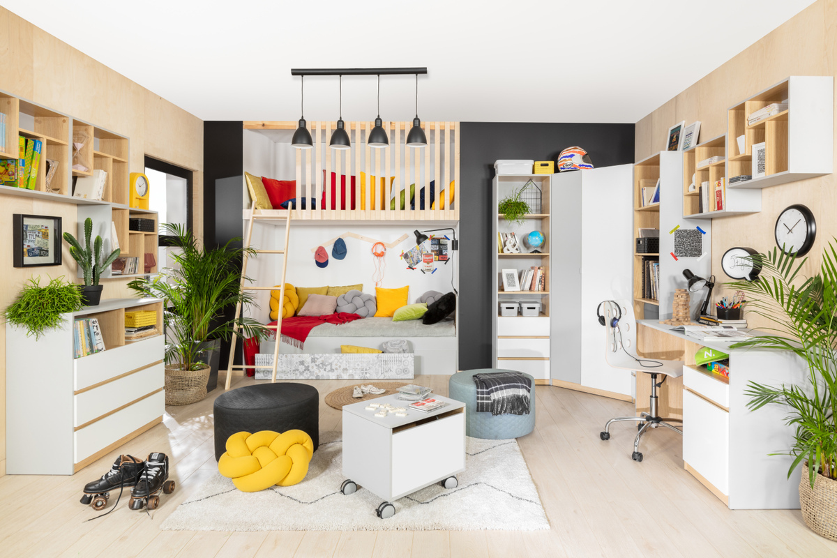 Ladekast Nuevaru 102 (Glanzend wit)