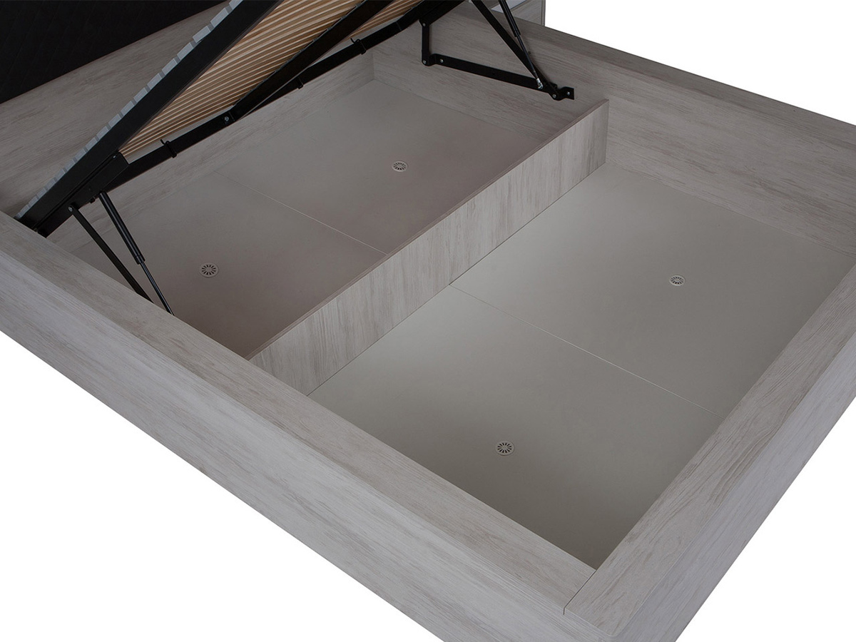 Bed Fivelbo 105 (Klooster eik + Soft Pik 011)