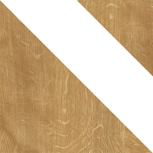 Kledingkast Tolfere 103 (Licht eiken + Wit)