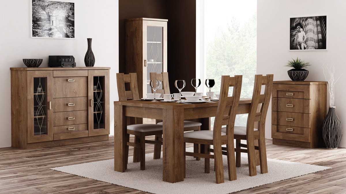 Ladekast Lircava 103 (Lefkas eik)