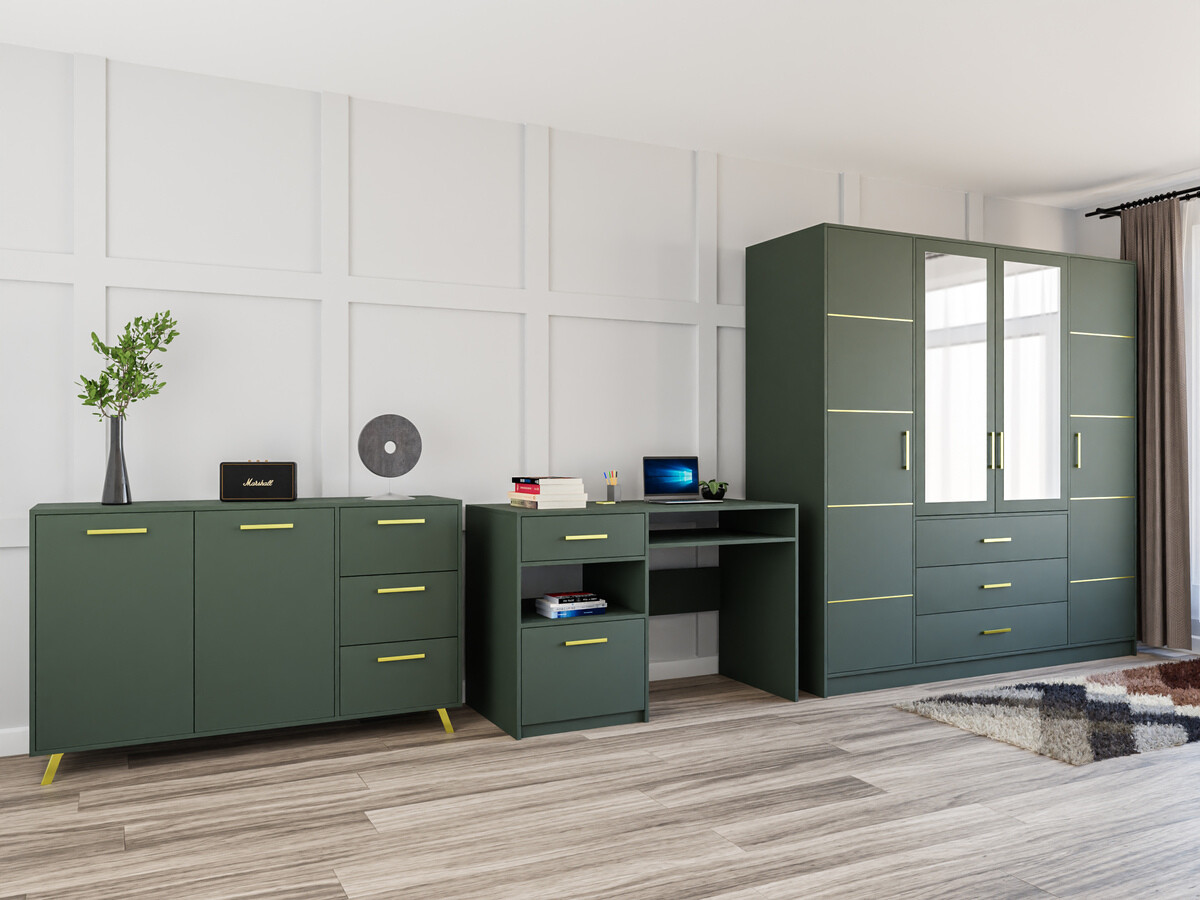 Meubelset Dortivu 121 (Groen)