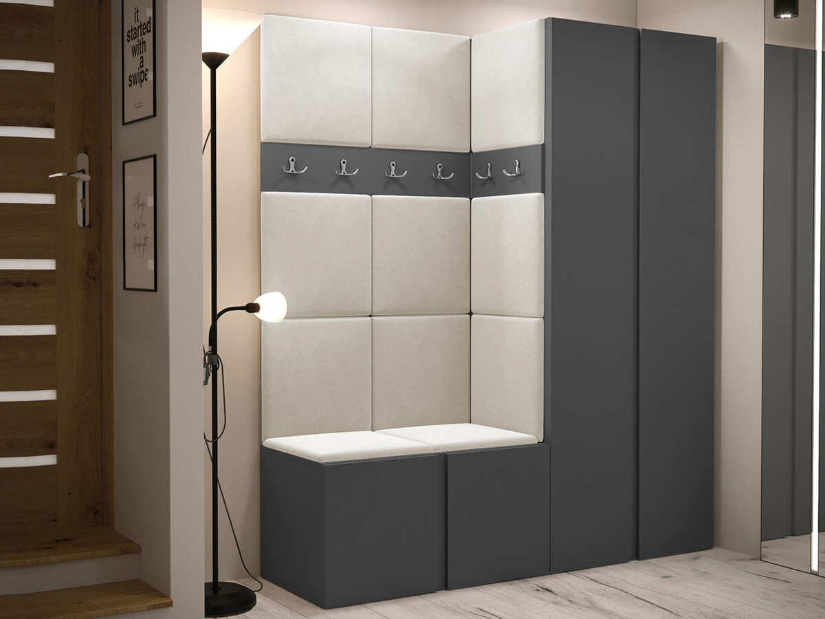 Gangmeubelset Hartford 266 (Grafiet)