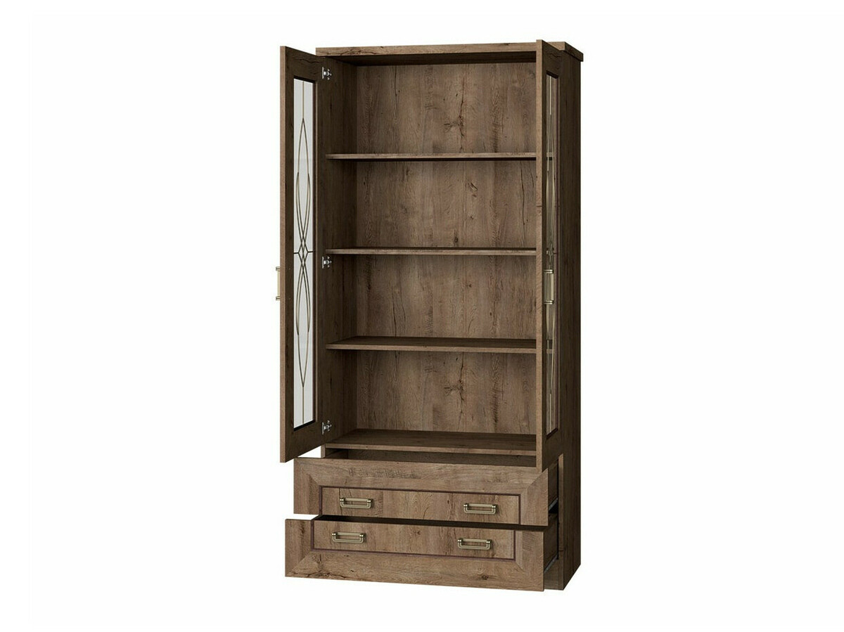 Boekenkast Lircava 107 (Lefkas eik)