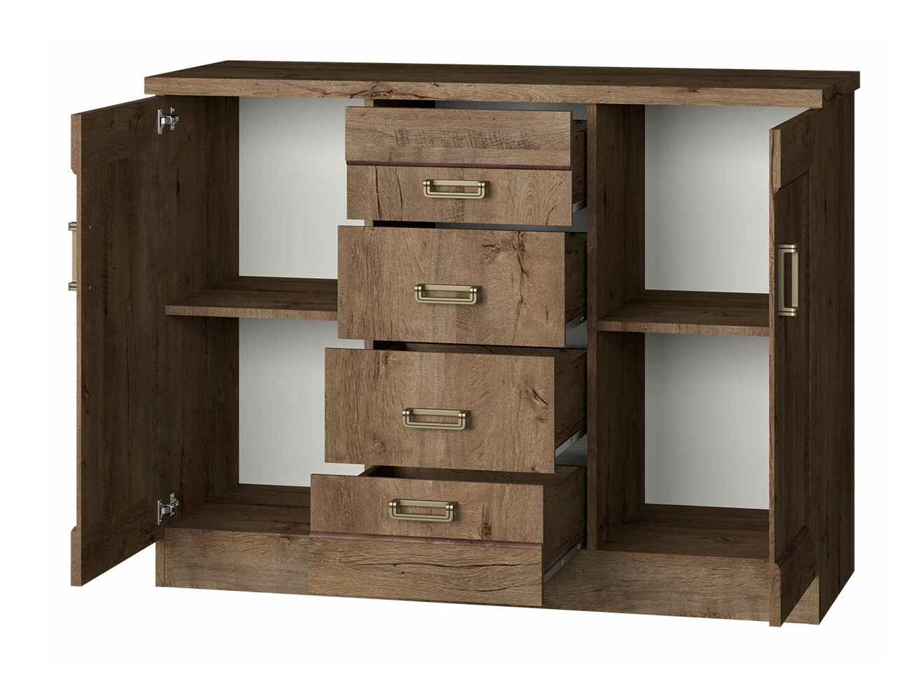 Ladekast Lircava 104 (Lefkas eik)