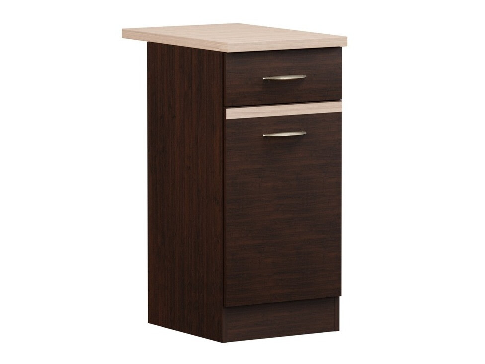 Modulaire kast met lade en deuren Eli Dark 101