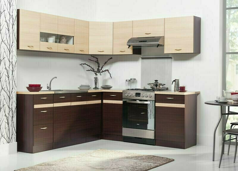 Modulaire kast met deuren Eli Dark 105