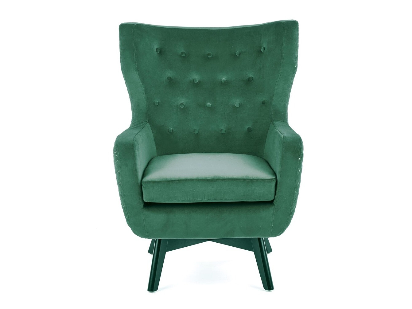 Fauteuil Houston 836 (Donkergroen + Zwart)