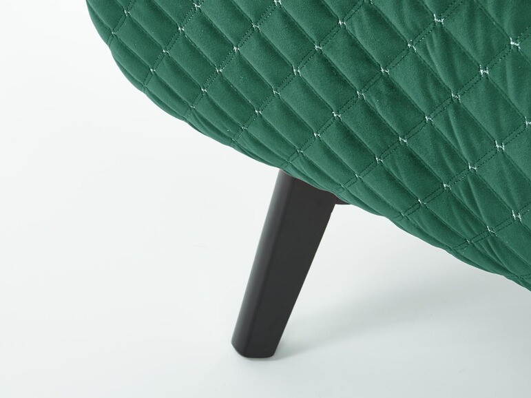 Fauteuil Houston 836 (Donkergroen + Zwart)