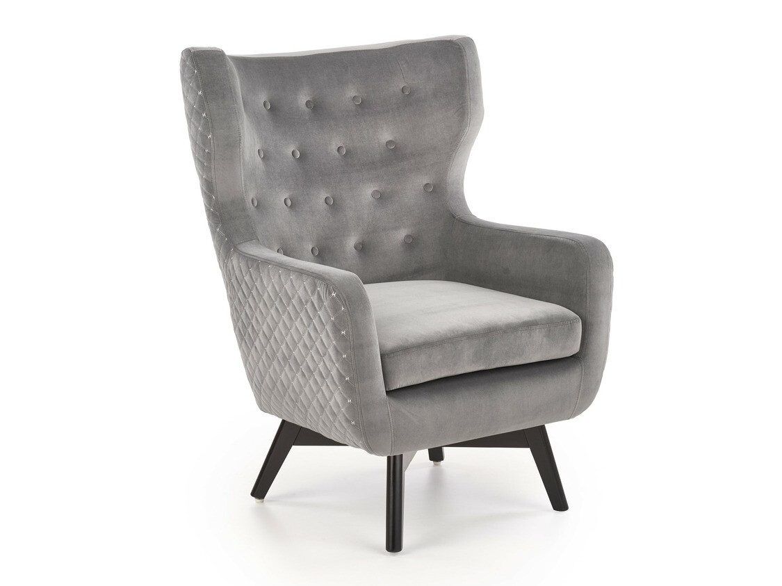 Fauteuil Houston 836 (Grijs + Zwart)