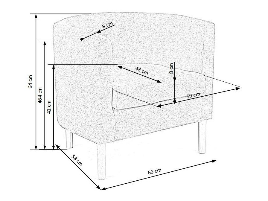 Fauteuil Houston 893