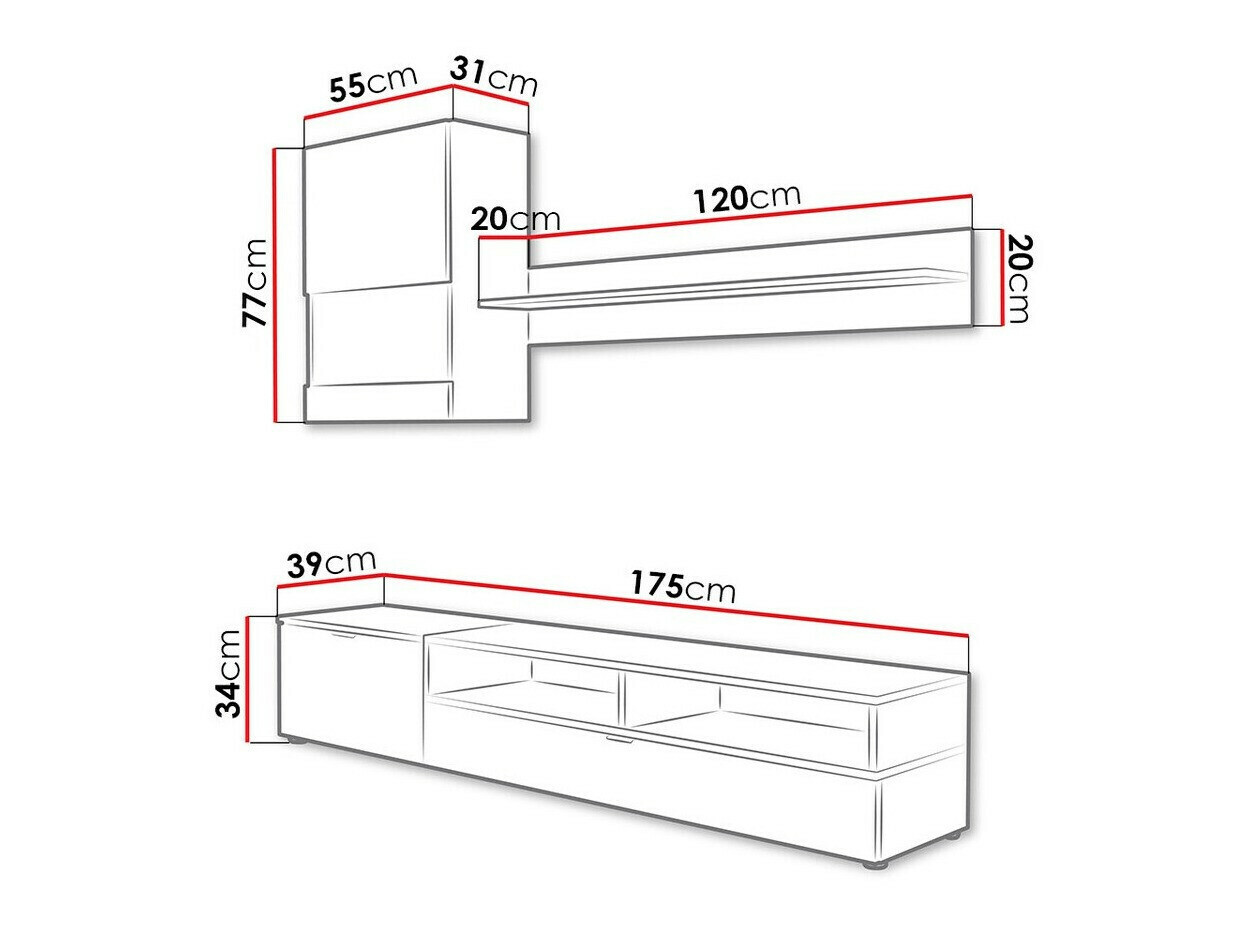 Woonkamerset Toledo 113