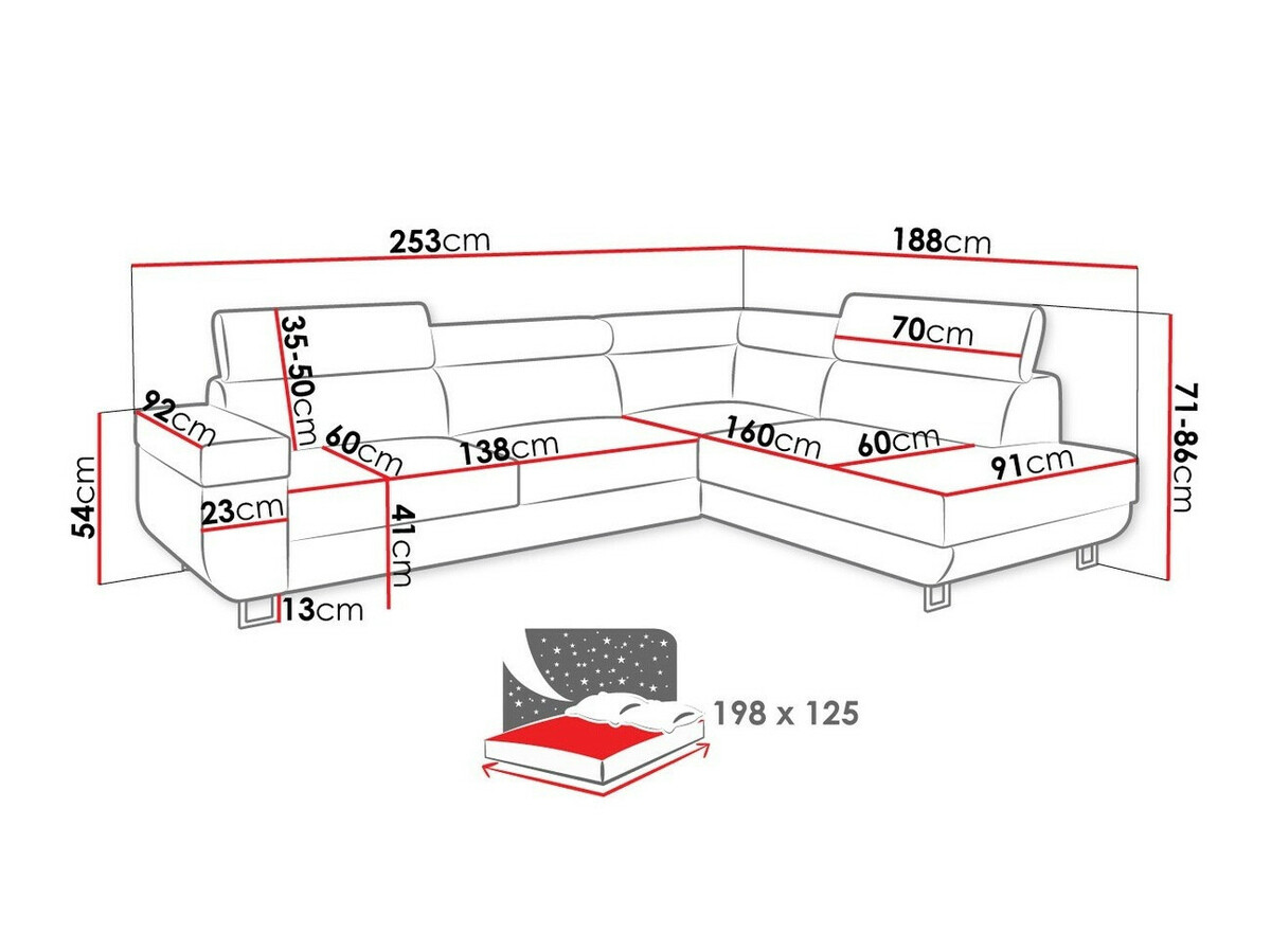 Hoekbank Comfivo 306 (Manila 35)