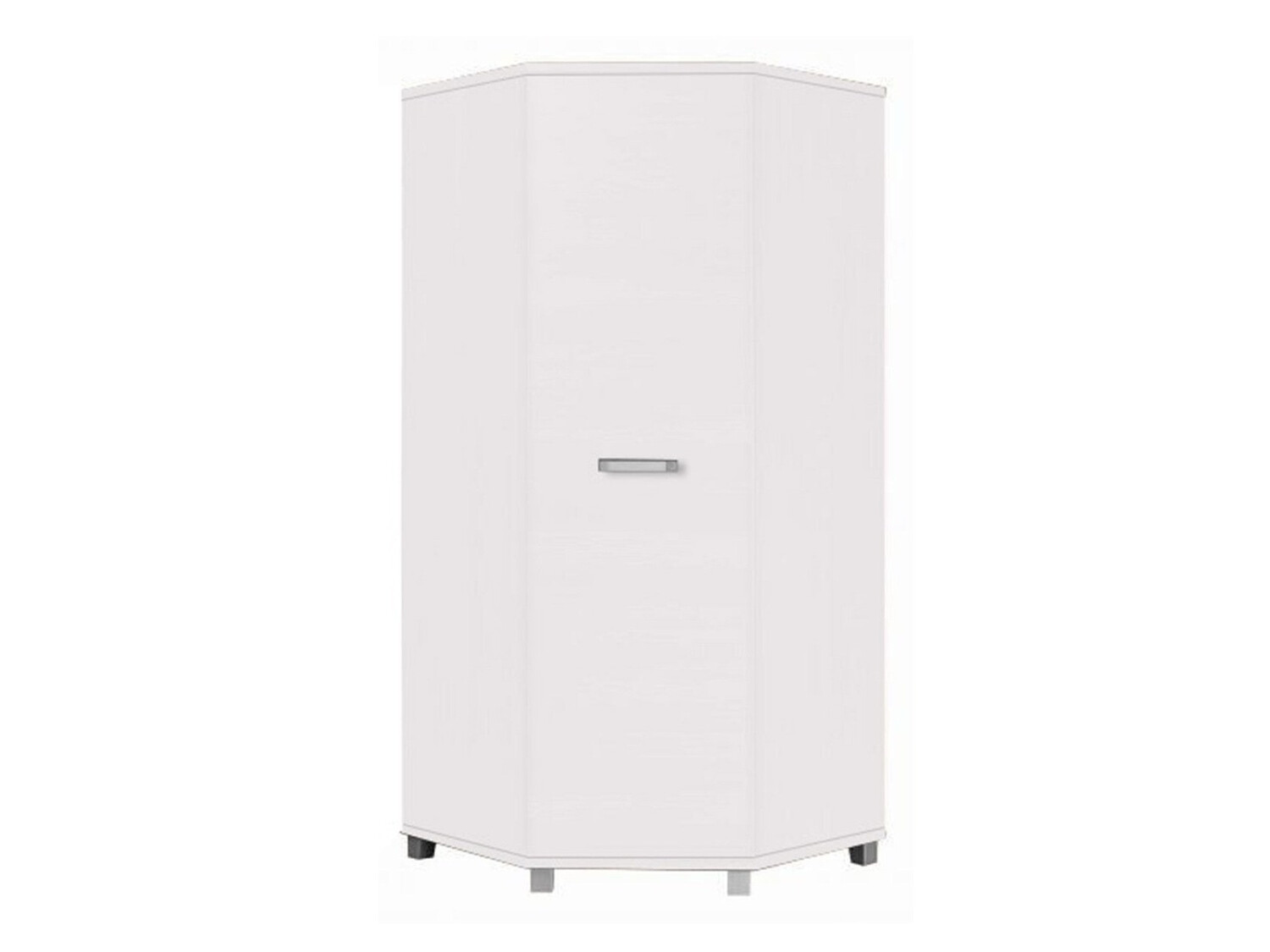 Hoekkledingkast Murrieta 108 (Wit)