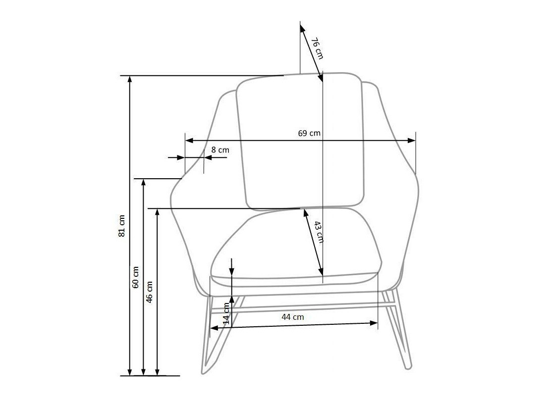 Fauteuil Houston 382