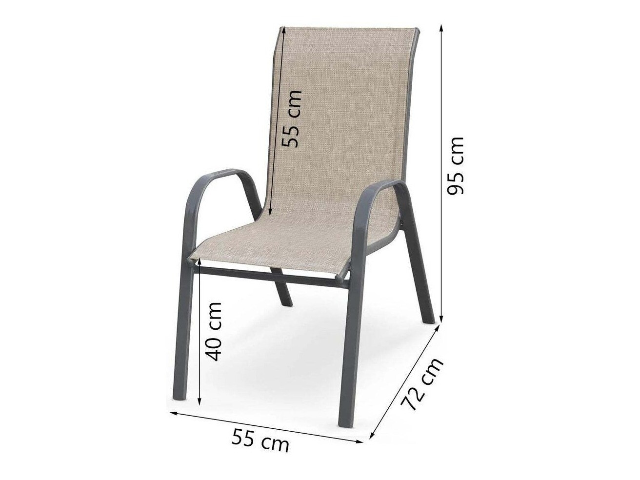 Tafel en stoelen set Houston 1071