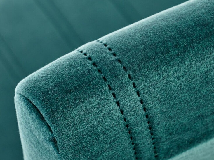 Stoel Houston 1216 (Donkergroen + Licht hout)