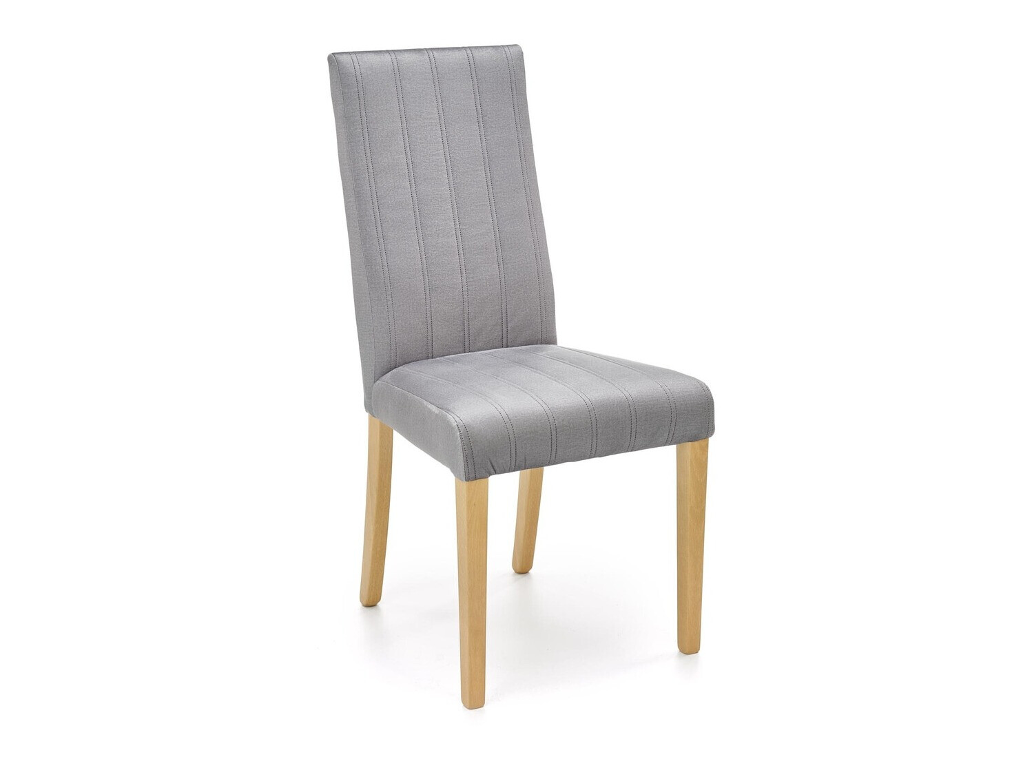 Stoel Houston 1216 (Lichtgrijs + Licht hout)