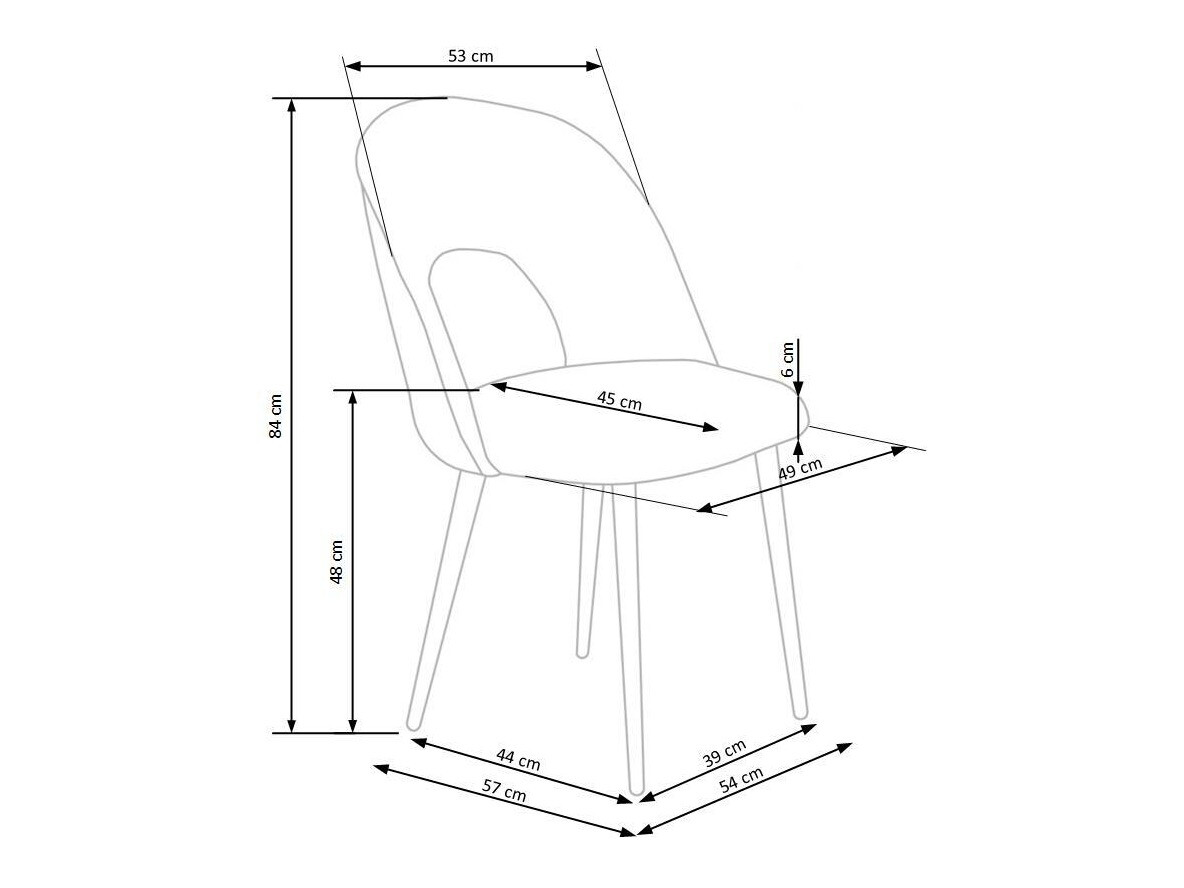 Stoel Houston 960 (Grijs + Zwart)