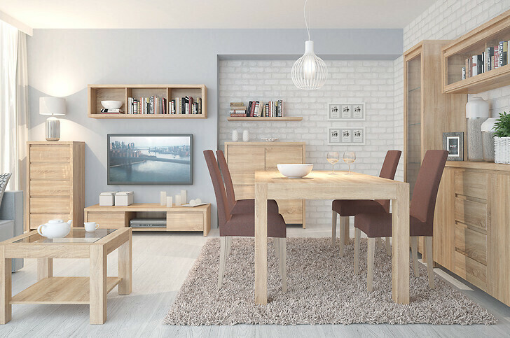 Ladekast Nolroma 106 (Sonoma eik)