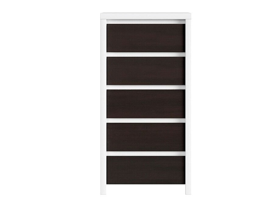 Ladekast Nolroma 106 (Wit + Wengé)