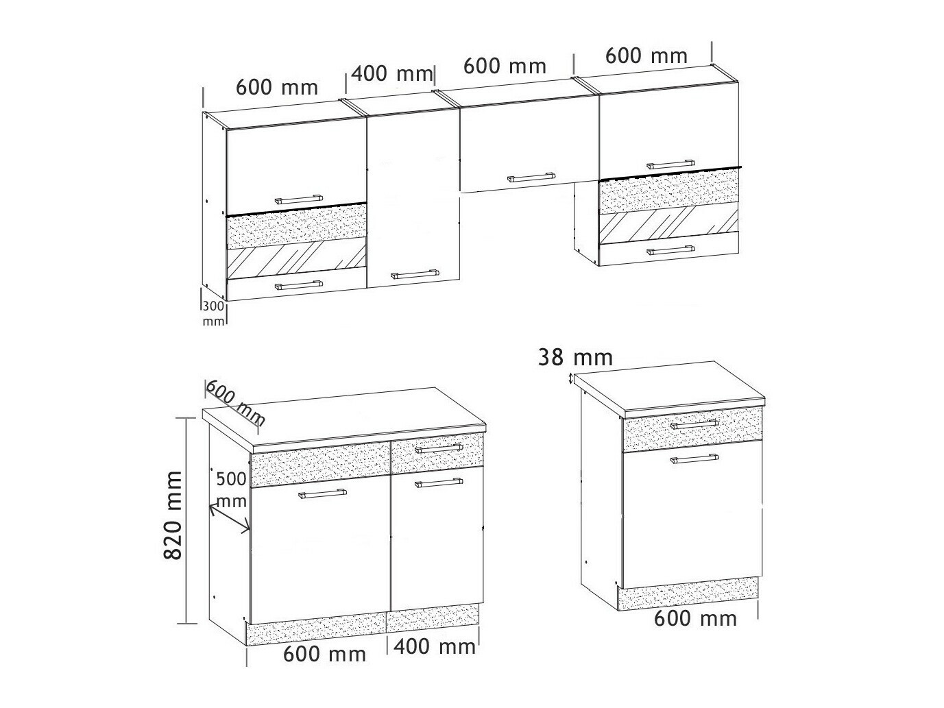 Keukenset Mode Beech 127