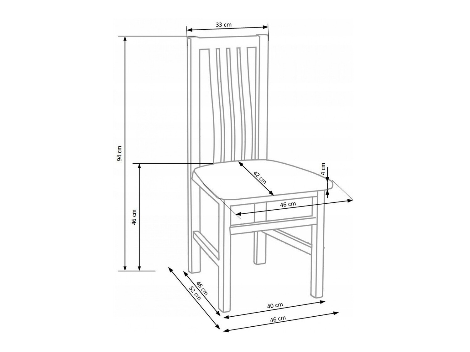 Stoel Houston 262 (Sonoma eik)