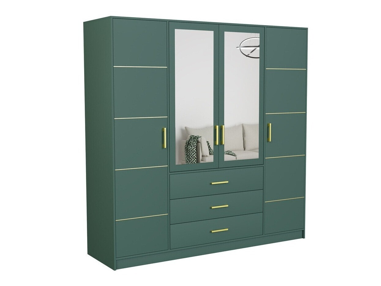 Kledingkast Dortivu 115 (Groen)