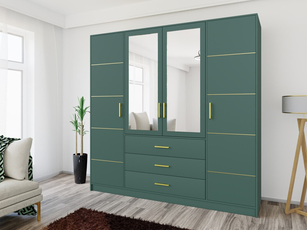 Kledingkast Dortivu 115 (Groen)