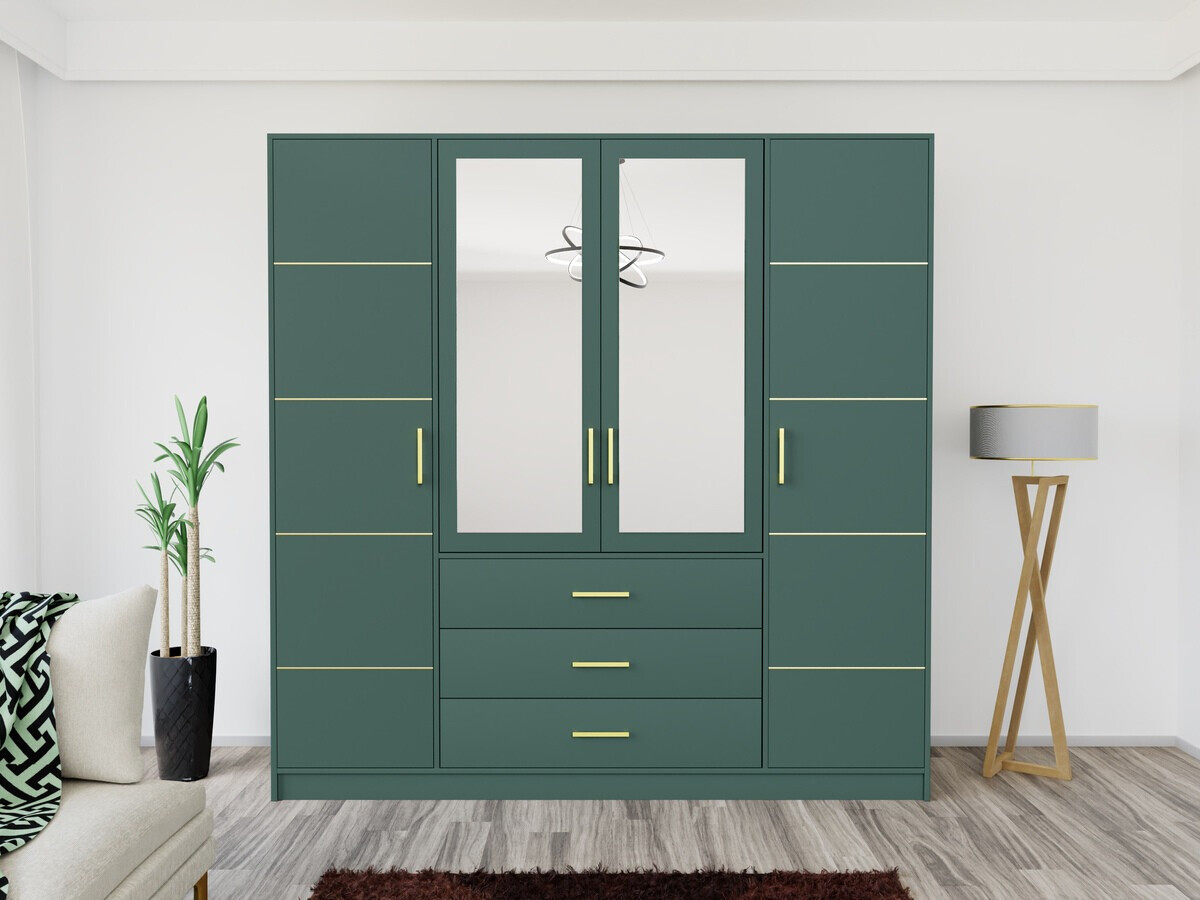 Kledingkast Dortivu 115 (Groen)