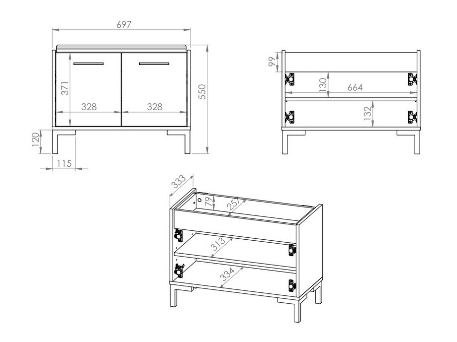 Schoenenkast Larnolo 103