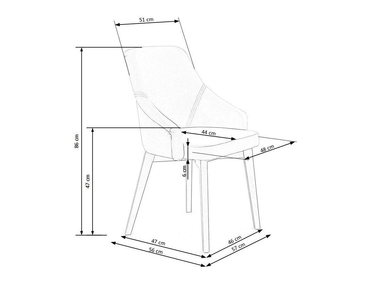 Stoel Houston 709 (Beige)