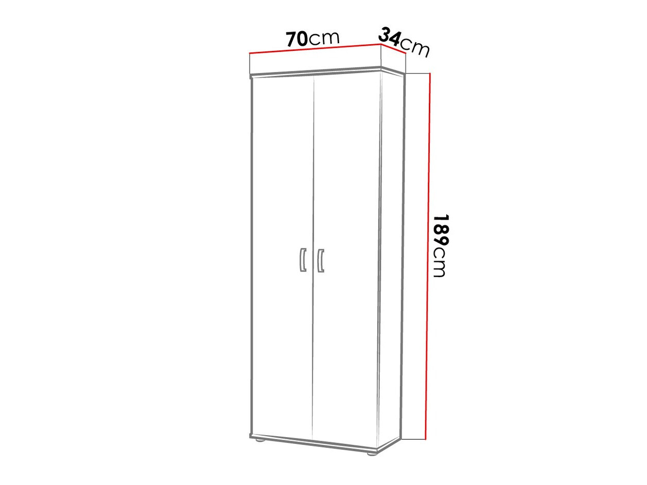 Boekenkast Bristol 135 (Wit)