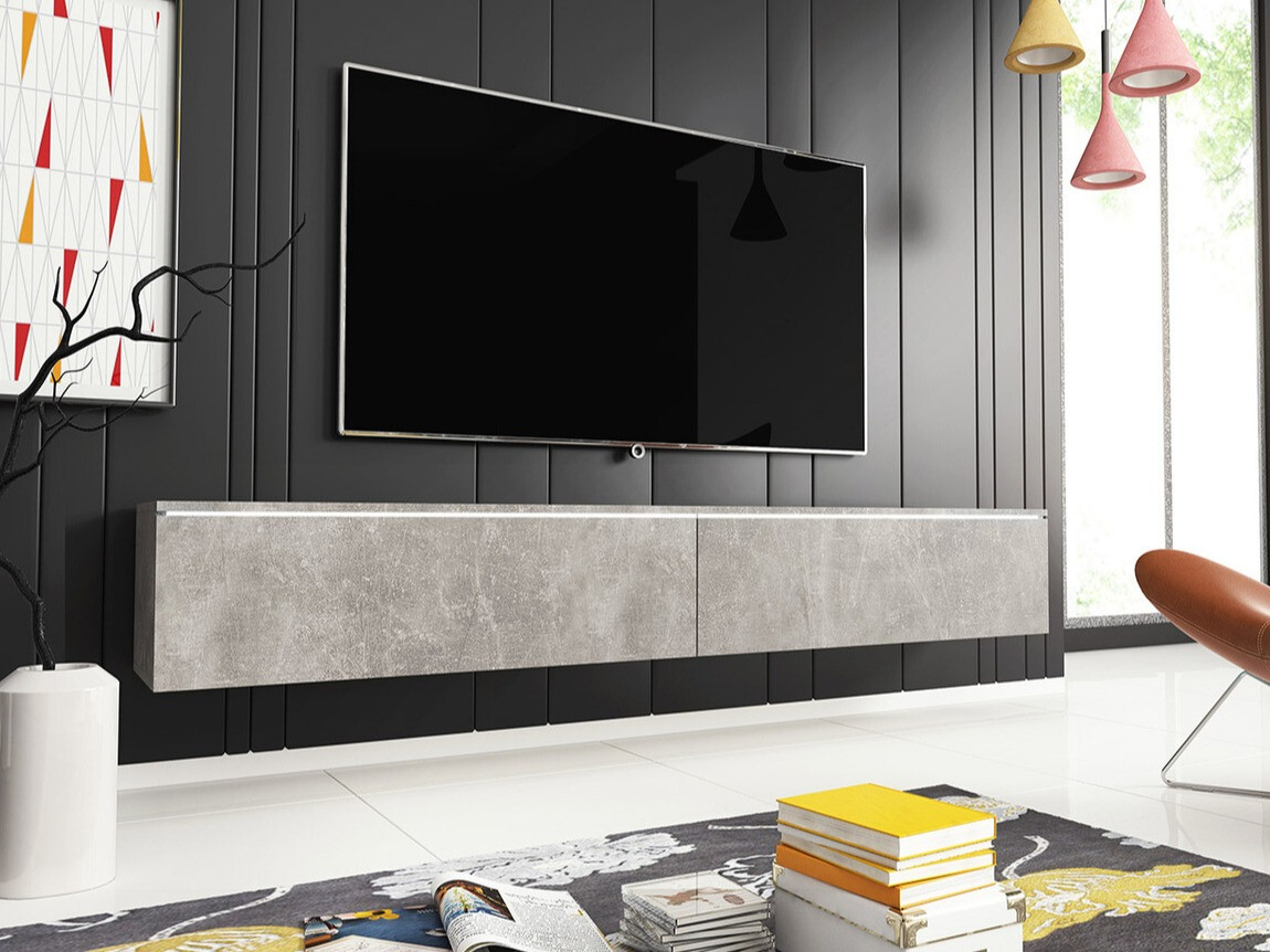 TV-meubel Scientia I (Beton)