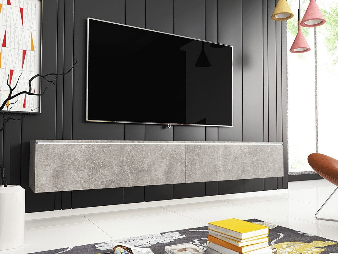 TV-meubel Scientia I (Beton)