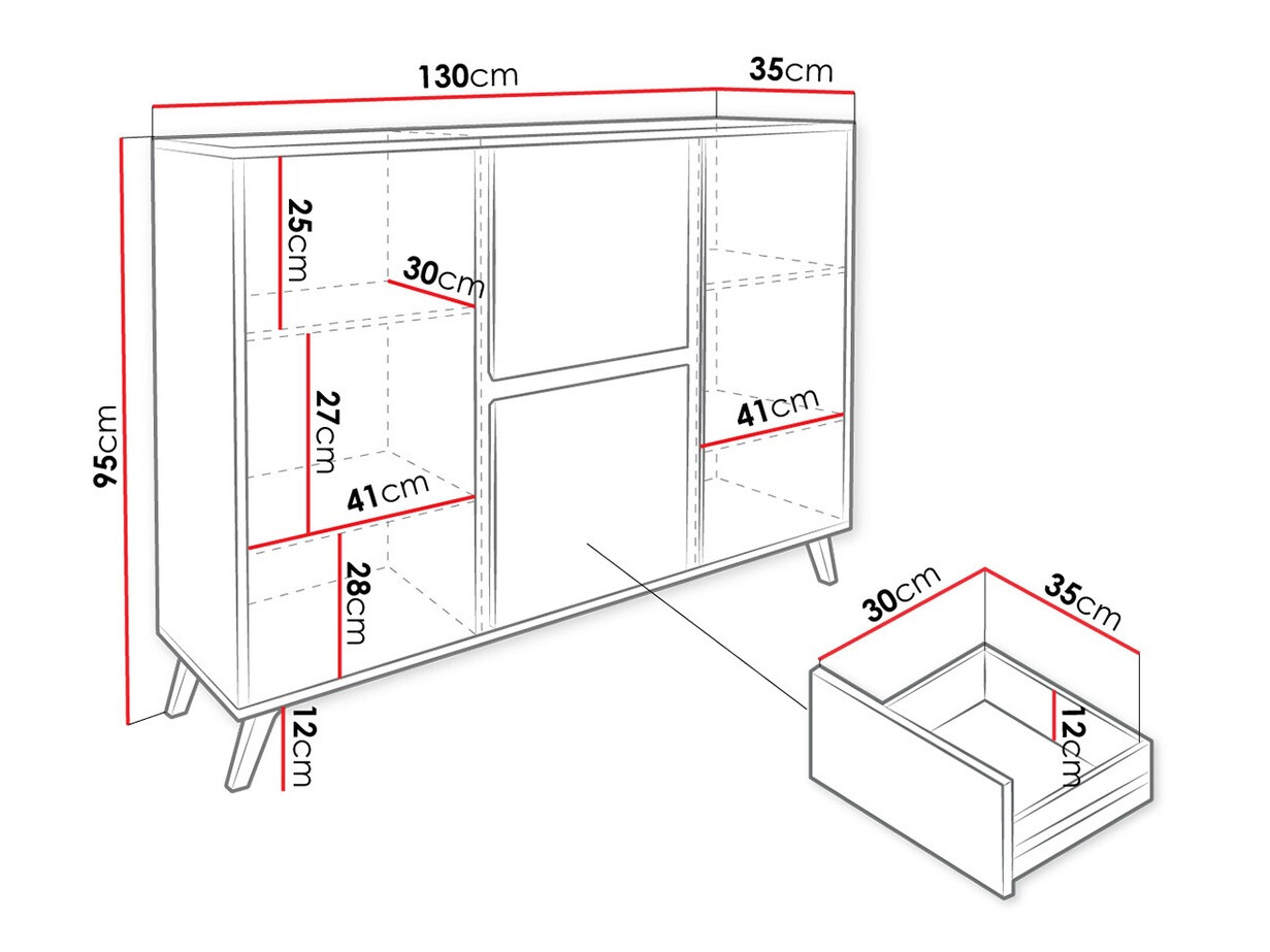 Ladekast Mavenoa 100