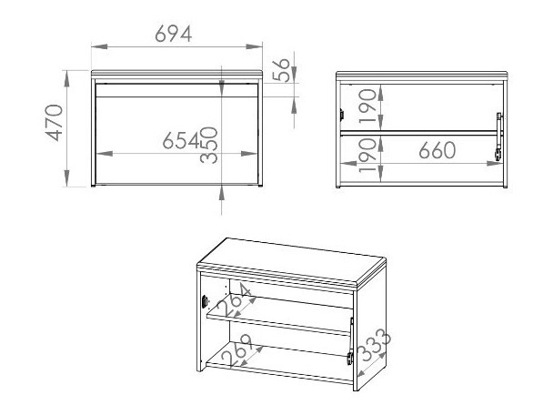 Schoenenkast Vosoe 101