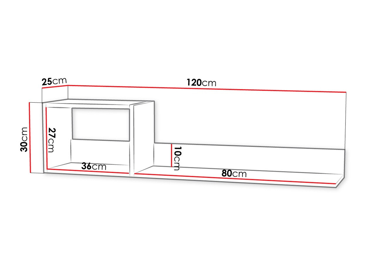 Wandplank Mavenoa 103