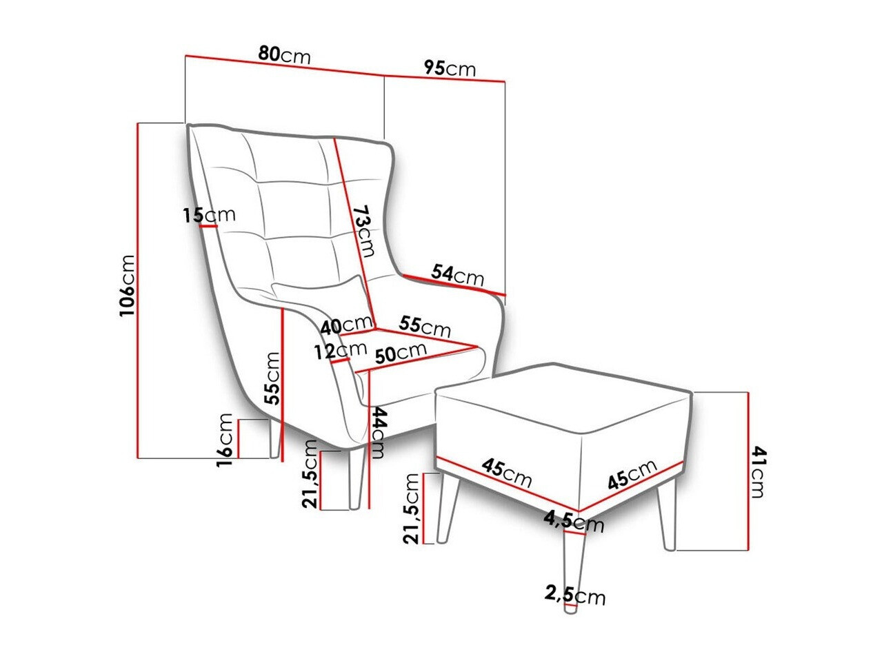Fauteuil Comfivo 206 (Aston 8)