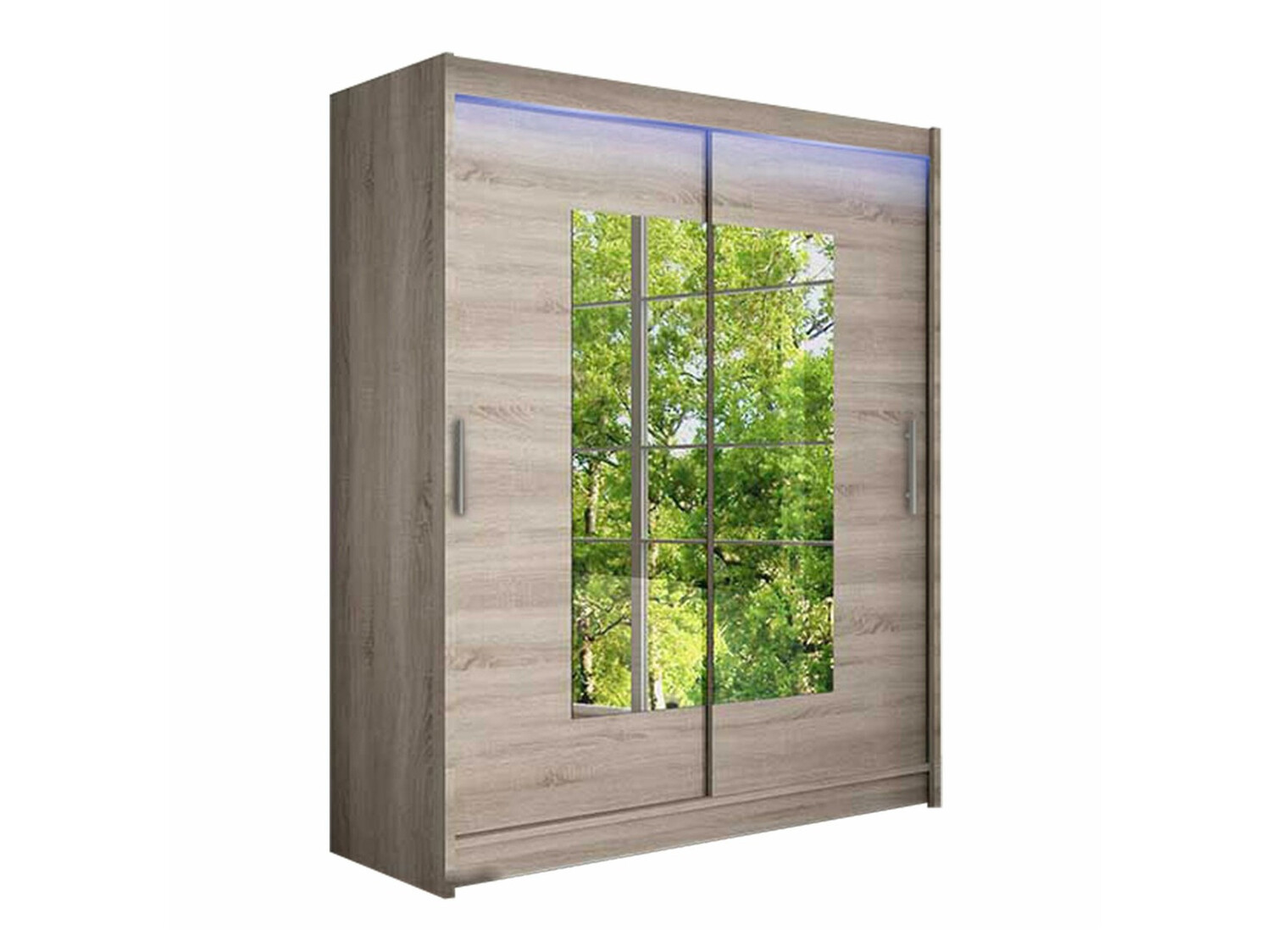 Kledingkast Closico Camera III (Truffel eiken)