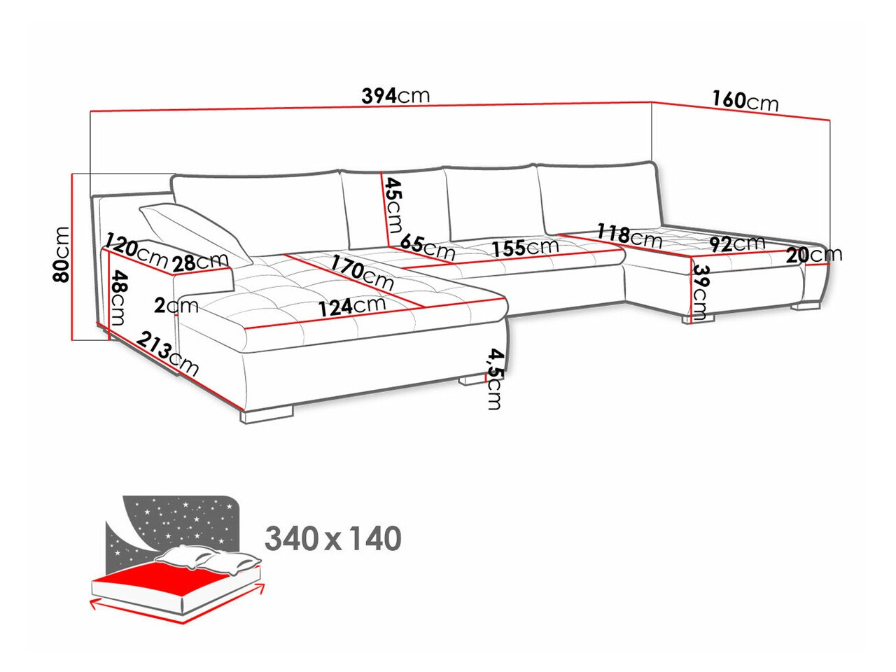Hoekbank Comfivo 248 (Terra 15 + Terra 06)